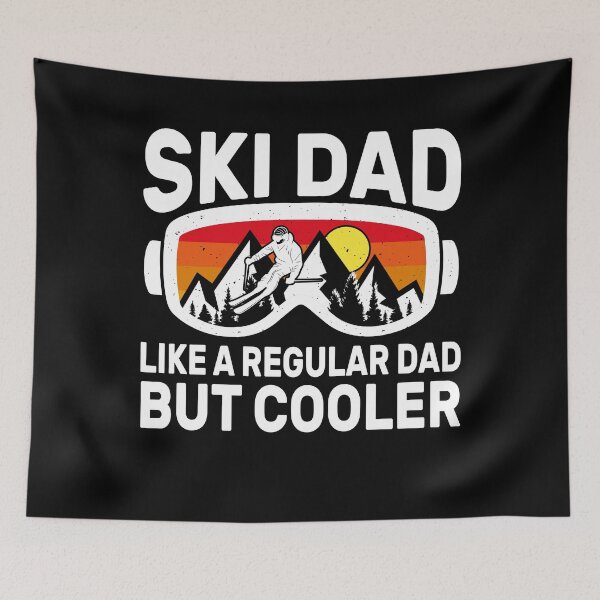 Item preview, Funny Ski Dad Regular Dad But Cooler Retro Gift designed and sold by KroghDs.