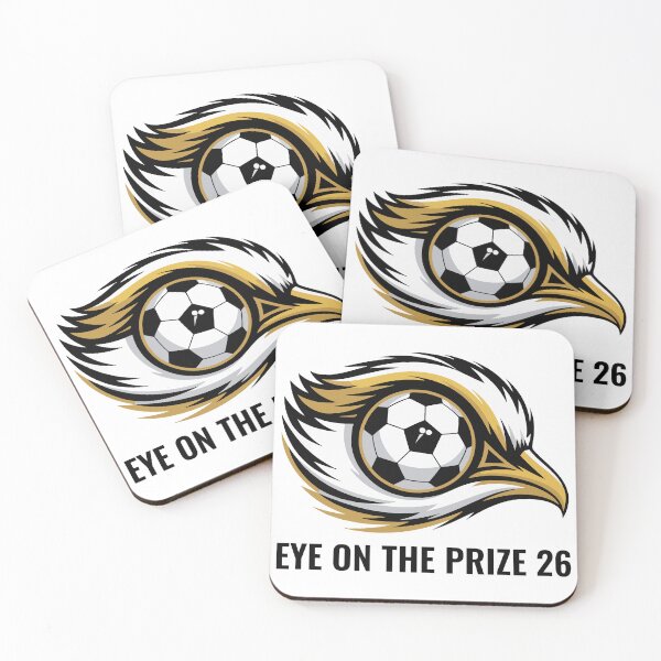 Item preview, Eye on the Prize 26 World Cup Eagle Soccer Football designed and sold by PixelWaveBD.