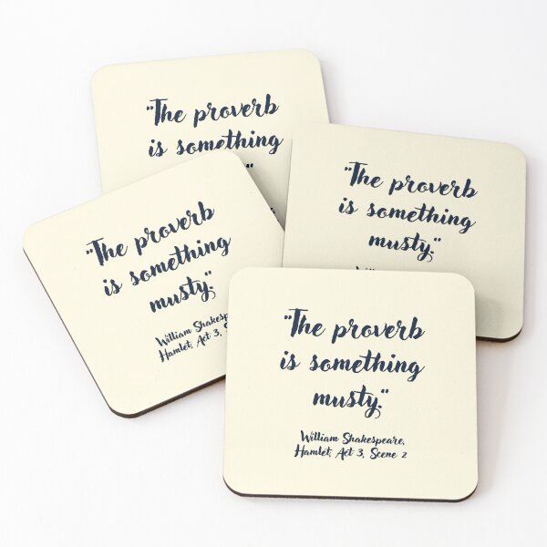 Item preview, Lit Shakespeare Quote from Hamlet designed and sold by CharlottePlaceArt.