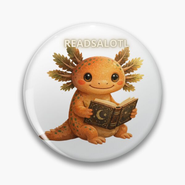 Item preview, ReadsALotl Cute Axolotl Reading a Book T-Shirt designed and sold by MerchlyMike.