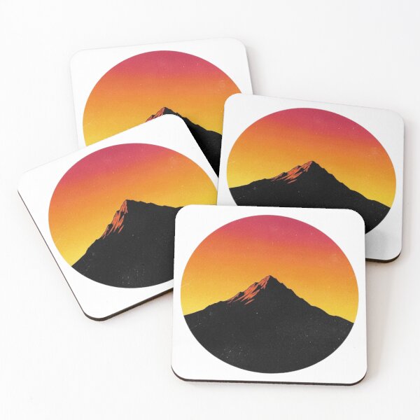 Item preview, Mountain View with Sunset designed and sold by FiestaStix.