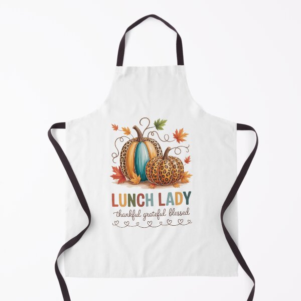 Item preview, Leopard Pumpkin Fall Autumn Thanksgiving Lunch Lady designed and sold by Formatage.