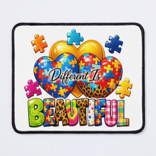 Item preview, Different is Beautiful Autism designed and sold by szydelkowanika.