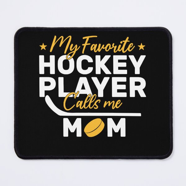 Item preview, My Favorite Hockey Player Calls Me Mom Gift designed and sold by KroghDs.