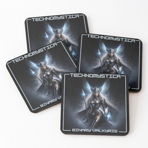 Item preview, Technomystica Binary Valkyrie designed and sold by Elyria Souvenirs and Gifts.