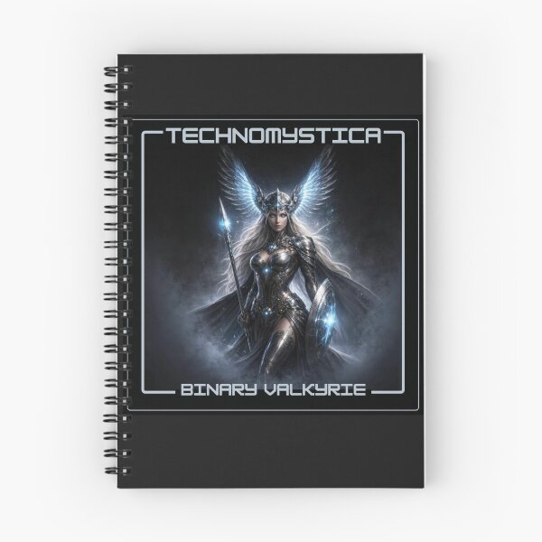 Item preview, Technomystica Binary Valkyrie designed and sold by Elyria Souvenirs and Gifts.