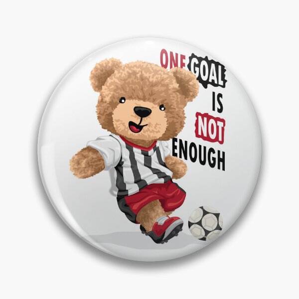 Artikelvorschau, Fußball-Teddybär-One-Shot-Action entworfen und verkauft von Bhonard 21.