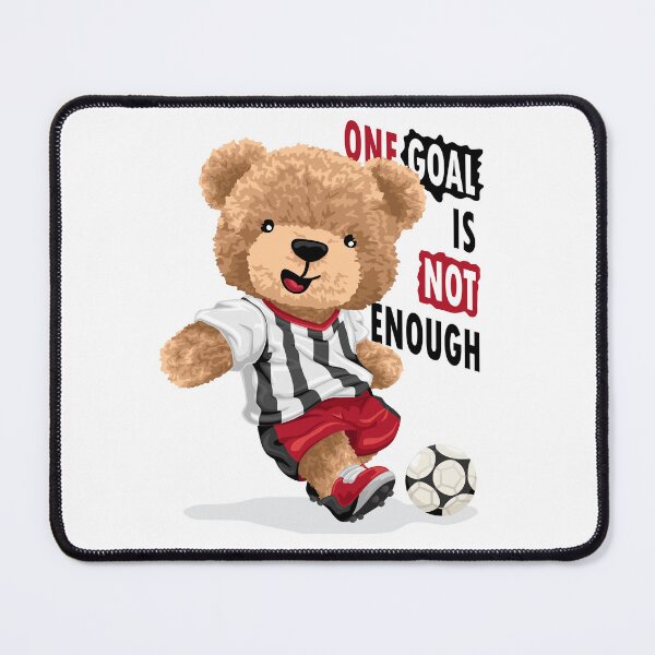 Item preview, Soccer Teddy Bear One Shot Action designed and sold by Bhonard 21.