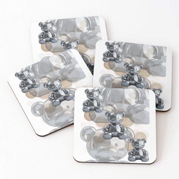 Item preview, Teddy Bear in Metallic Style - Metllic Illustration designed and sold by iamKRUK.