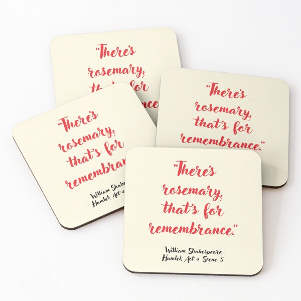 Item preview, Wicked Shakespeare Quote from Hamlet designed and sold by CharlottePlaceArt.
