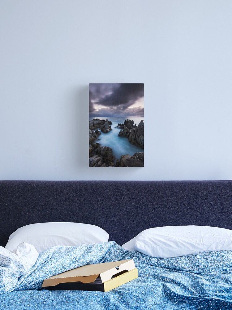Thumbnail 1 of 3, Canvas Print, The Bay of Spears designed and sold by hougaard.