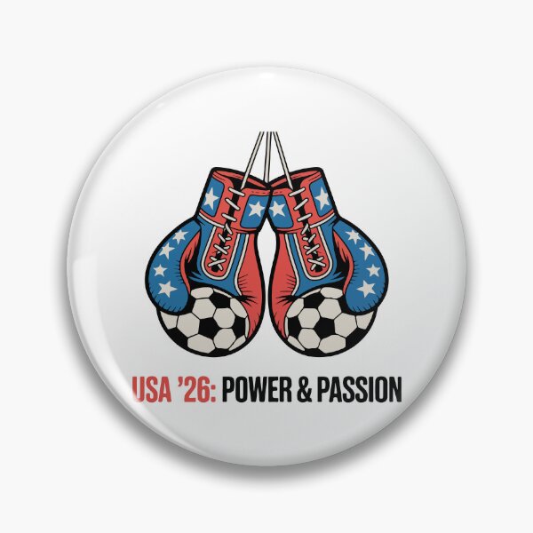Item preview, USA 26 Power and Passion Soccer Boxing Gloves World Cup designed and sold by PixelWaveBD.