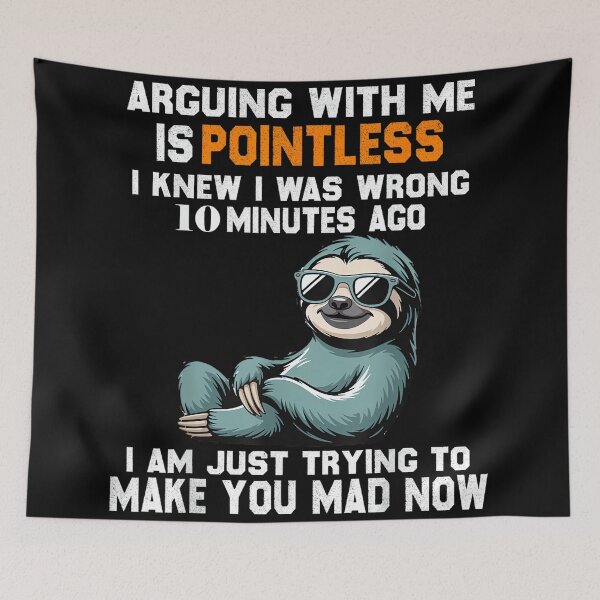 Item preview, Arguing With Me Is Pointless designed and sold by hqmofoo35.