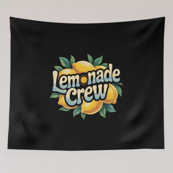 Item preview, Lemonade Crew National Lemonade Day Summer Vibes Groovy designed and sold by Moon-Ape.