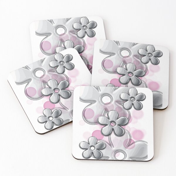 Item preview, Flower in Metallic Style - Metllic Illustration designed and sold by iamKRUK.