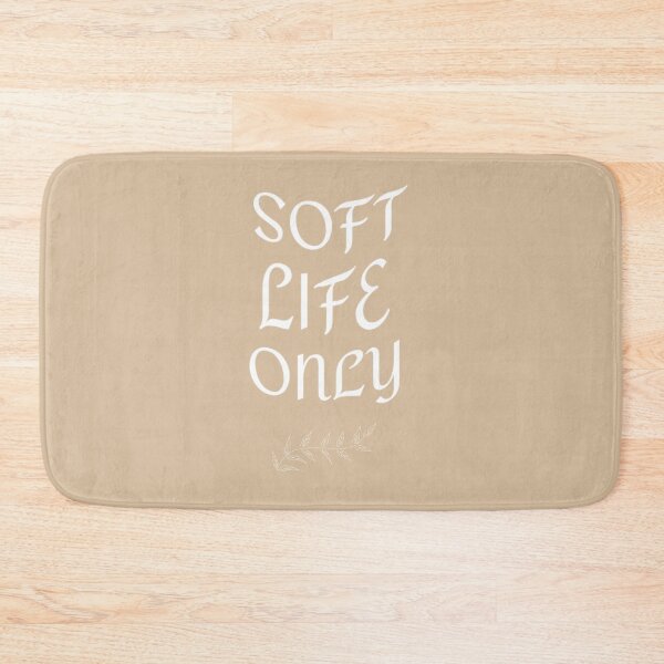 Item preview, Soft Life Only | Aesthetic | Soft Girl Era | Pastel Art designed and sold by PeacePrint.