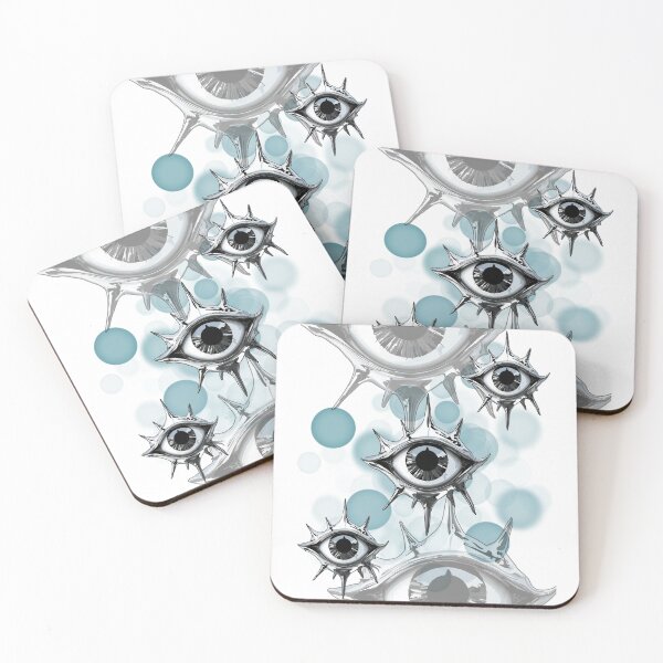 Item preview, Eye in Metallic Style - Metllic Illustration designed and sold by iamKRUK.