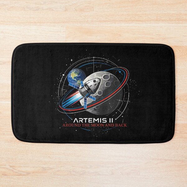 Item preview, Artemis II Around The Moon and Back Astronaut Explorer designed and sold by ZalcArtStore.