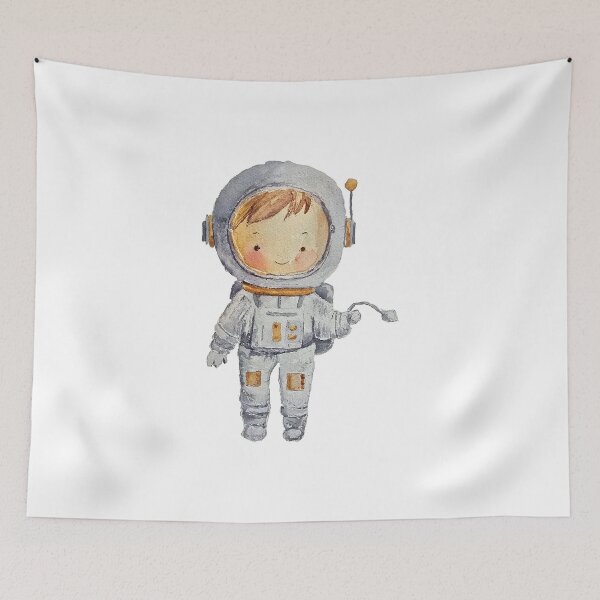 Item preview, artemis astronaut watercolor - space wall art designed and sold by stefaniakart.
