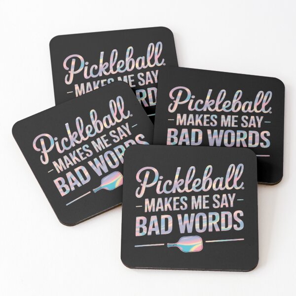 Item preview, Pickleball Makes Me Say Bad Words Tie Dye Pickleball Players designed and sold by Moon-Ape.