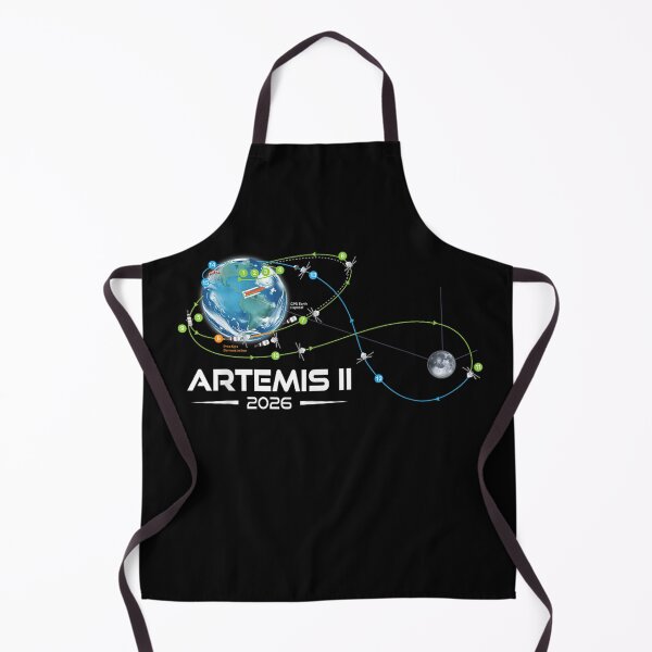 Item preview, Artemis 2 Route Map SLS Rocket 2026 to The Moon and Beyond designed and sold by ZalcArtStore.