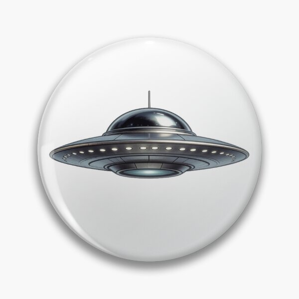 Item preview, Retro 1950s UFO Flying Saucer Sticker - Classic designed and sold by octozap.