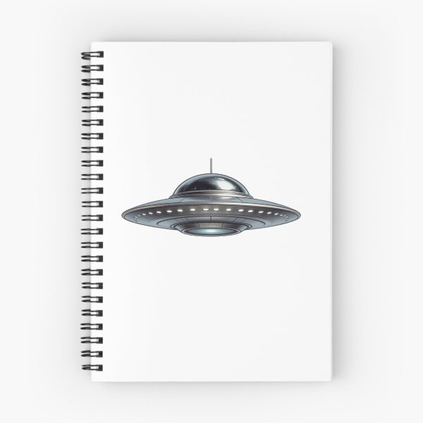 Item preview, Retro 1950s UFO Flying Saucer Sticker - Classic designed and sold by octozap.