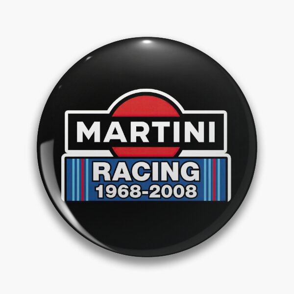 Item preview, Classic Martini Livery Motorsport Badge Graphic Concept designed and sold by enzoade.