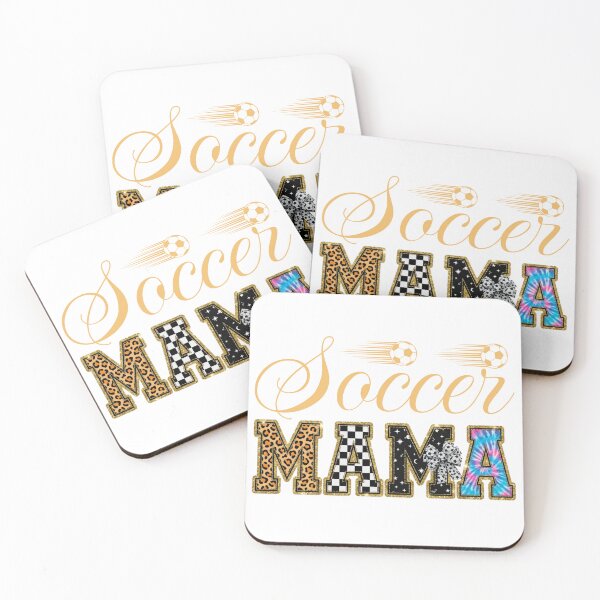Item preview, Soccer Mama Leopard Tie Dye Checkered Glitter Sports Mom designed and sold by Abaseen.