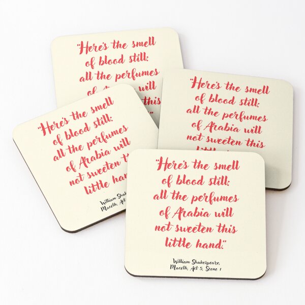 Item preview, Dope Shakespeare Quote from Macbeth designed and sold by CharlottePlaceArt.