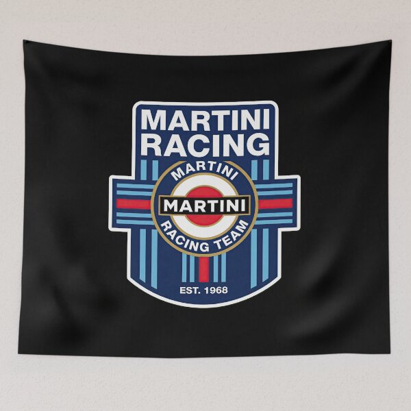 Item preview, Martini Racing Inspired Geometric Racing Badge Design designed and sold by enzoade.