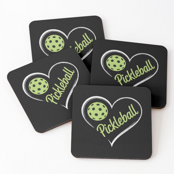 Item preview, Pickleball Heart Love Pickle Ball Player Sport designed and sold by Formatage.