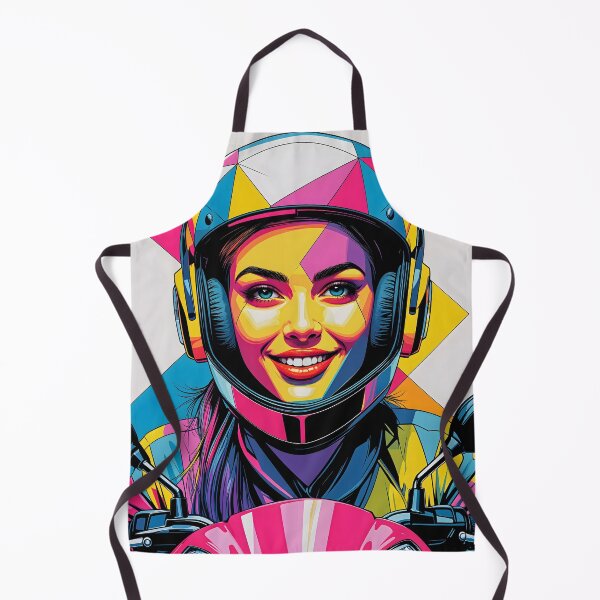 Item preview, Biker Bride Pop Art designed and sold by LioTou.