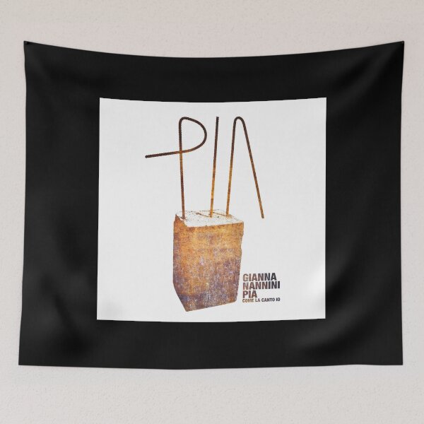 Item preview, Gianna Nannini - Pia come la canto io album 2007 designed and sold by CreepyApparel.