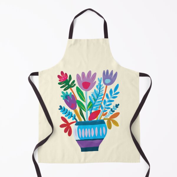 Item preview, Cool Colorful Capacious Folk Floral Abstract Design designed and sold by CharlottePlaceArt.
