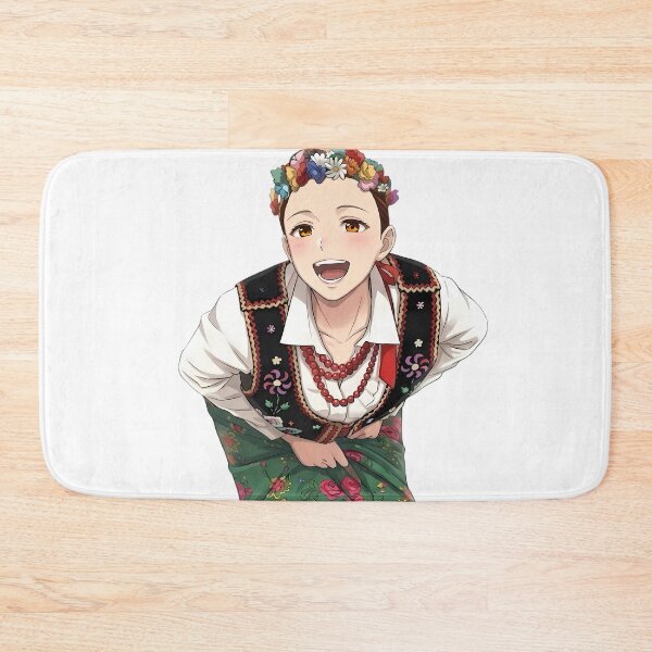 Item preview, Anime girl in Polish Folk Costume designed and sold by TheRDA.