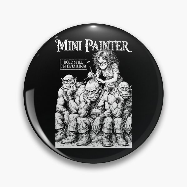 Item preview, Mini Painter Girl Fantasy RPG Orc Airbrush Painting Woman designed and sold by GrandeDuc.