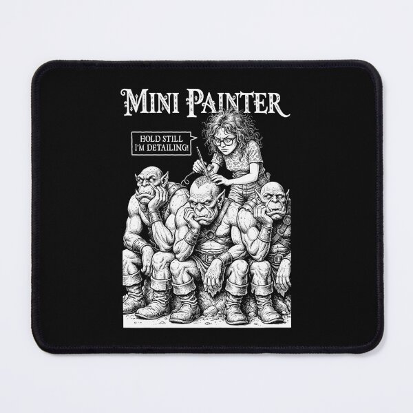 Item preview, Mini Painter Girl Fantasy RPG Orc Airbrush Painting Woman designed and sold by GrandeDuc.
