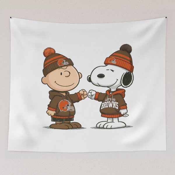 Item preview, Charlie Brown And Snoopy Nfl Cleveland Browns Football designed and sold by JonathalIngham.
