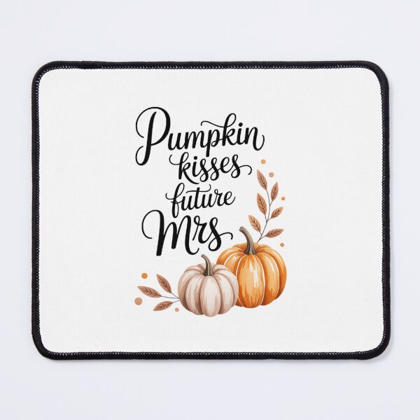 Item preview, Pumpkin Kisses Future Mrs Fall Autumn Bride To Be Engagement designed and sold by Formatage.
