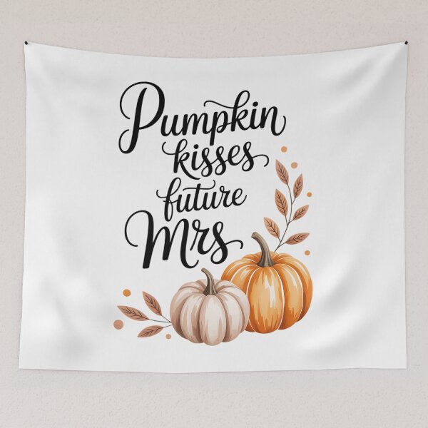 Item preview, Pumpkin Kisses Future Mrs Fall Autumn Bride To Be Engagement designed and sold by Formatage.