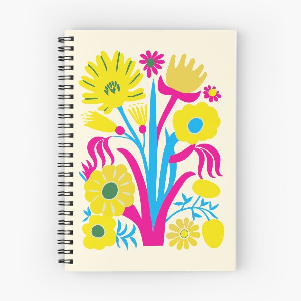 Item preview, Cool Colorful Capacious Folk Floral Abstract Design designed and sold by CharlottePlaceArt.