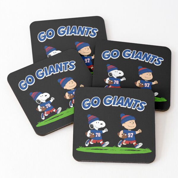 Item preview, Go Giants Snoopy And Charlie Brown designed and sold by JonathalIngham.