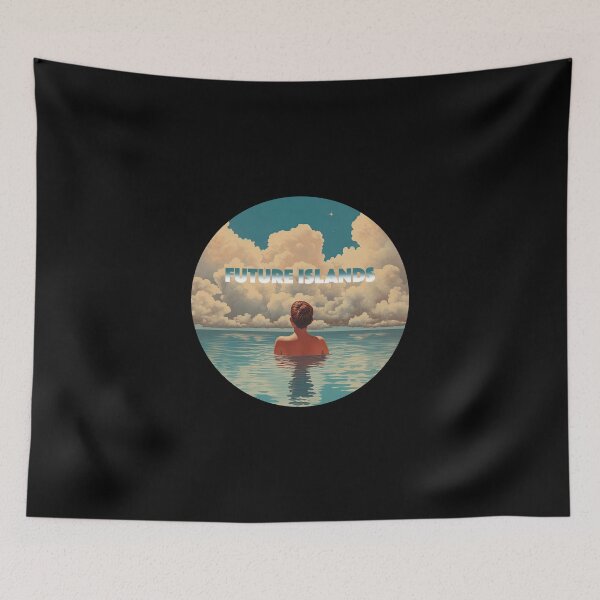 Item preview, FUTURE ISLANDS - Rock - Grunge - Pop - Blues - Electro - Classic - Retro designed and sold by SentientGallery.