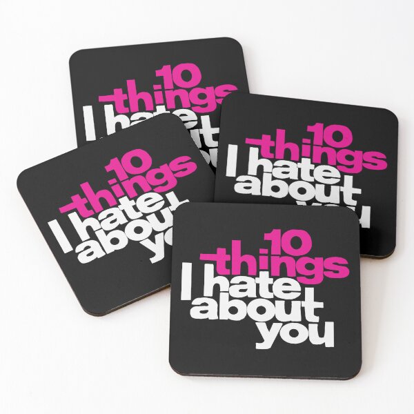 Item preview, 10 things I hate about you designed and sold by Ruby Red Empire.