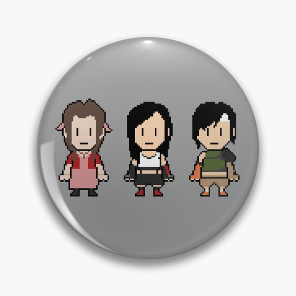 Item preview, Final Fantasy VII Girls (Pixel) designed and sold by SeaReade.
