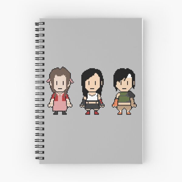Item preview, Final Fantasy VII Girls (Pixel) designed and sold by SeaReade.