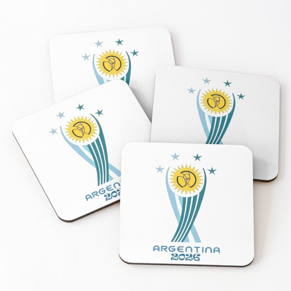 Item preview, Argentina 2026 Football World Cup Emblem T-Shirt designed and sold by SajolCanva.