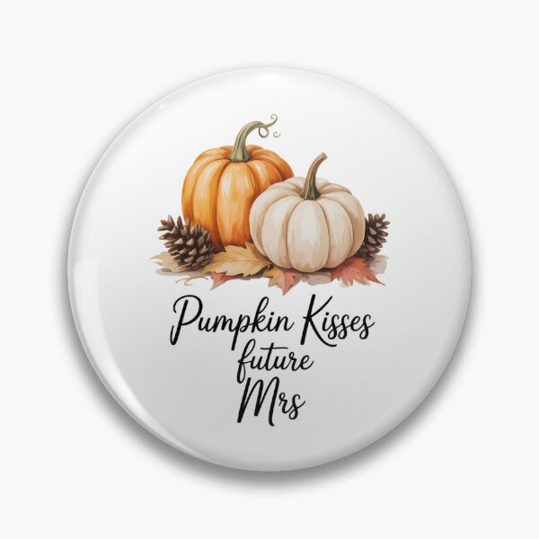 Item preview, Pumpkin Kisses Future Mrs Fall Autumn Bride To Be Engagement designed and sold by Formatage.
