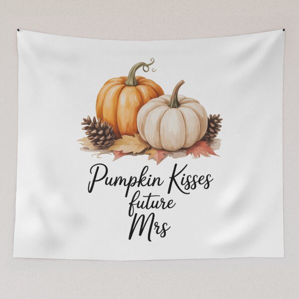 Item preview, Pumpkin Kisses Future Mrs Fall Autumn Bride To Be Engagement designed and sold by Formatage.